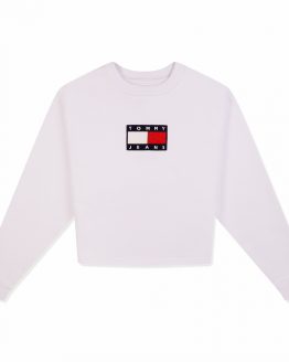 Tommy Jeans Flag Crew