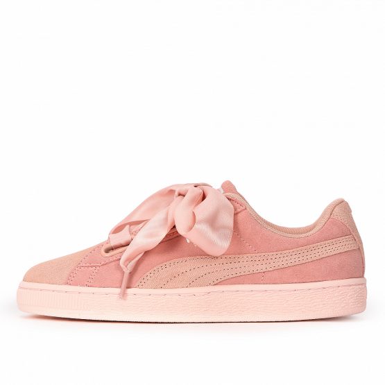 Puma Suede Heart Pebble Peach Beige Pearl