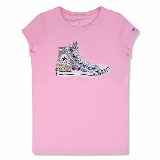 Converse Flip Sequin Chuck Tee