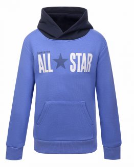 Converse All Star Logo Fleece Pullover Converse All Star Logo Fleece Pullover