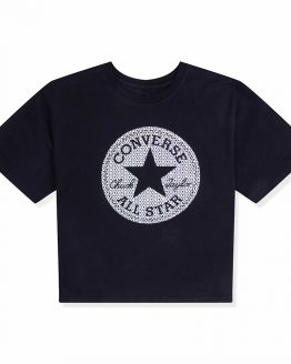 Converse Faux Sequin Chuck Boxy Tee Converse Faux Sequin Chuck Boxy Tee