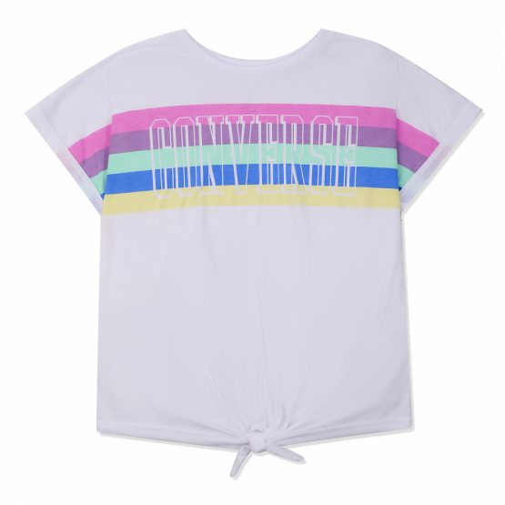 Converse Multi Color Tie Knit Top