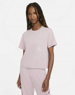 Nike Swoosh Women's Short-Sleeve Top Nike Swoosh Women's Short-Sleeve Top