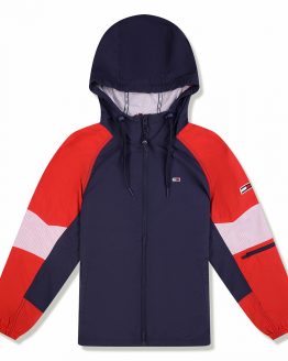 Tommy Jeans Mix Fabric Zip Through