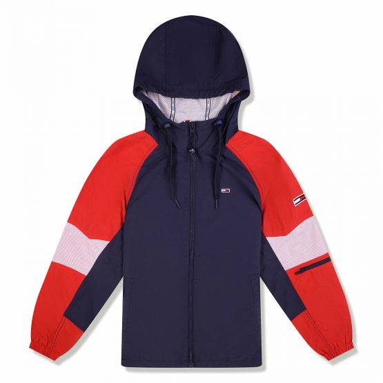 Tommy Jeans Mix Fabric Zip Through