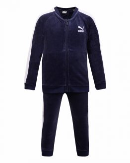 Puma Minicats T7 Velvet Jogger Peacoat