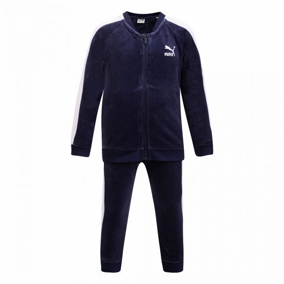 Puma Minicats T7 Velvet Jogger Peacoat