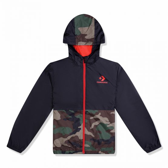 Converse Camo Colorblock Wind Jacket