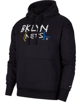 Nike Brooklyn Nets Pullover Fleece Essntial Nike Brooklyn Nets Pullover Fleece Essntial