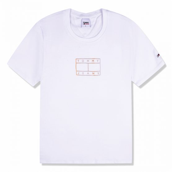 Tommy Jeans Outline Flag Tee