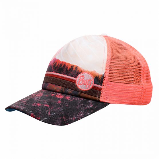 Buff Trucker Cap Collage Multi