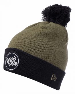 New Era Bobble Patch Cuff Knit Beanie New Era Bobble Patch Cuff Knit Beanie
