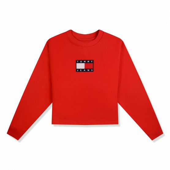 Tommy Jeans Flag Crew