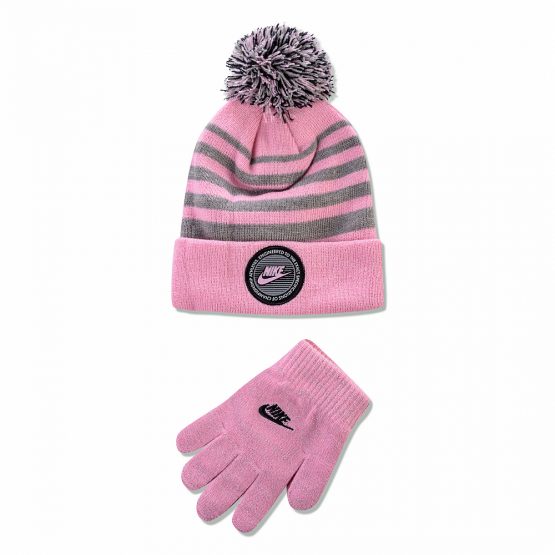 Nike Futura Stripe Beanie & Gloves
