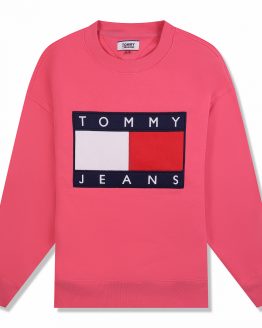Tommy Jeans Flag Crew