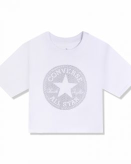 Converse Faux Sequin Chuck Boxy Tee Converse Faux Sequin Chuck Boxy Tee