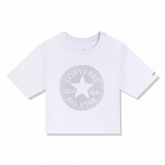 Converse Faux Sequin Chuck Boxy Tee