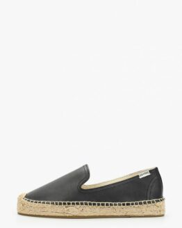Эспадрильи Soludos PLATFORM SMOKING SLIPPER LEATHER Эспадрильи Soludos PLATFORM SMOKING SLIPPER LEATHER