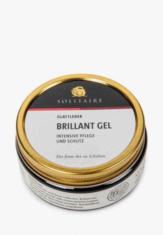 Гель для обуви Solitaire BRILLIANT GEL 100ML ЧЕРНЫЙ