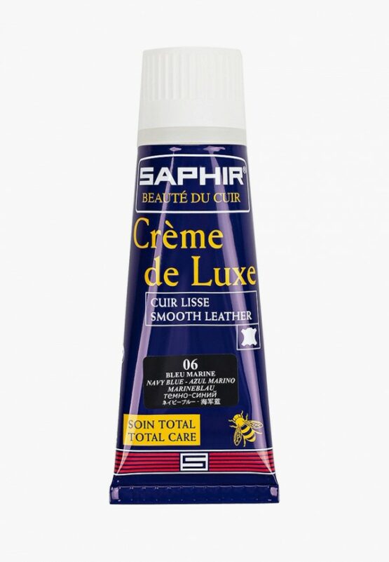 Крем для обуви Saphir темно-синий