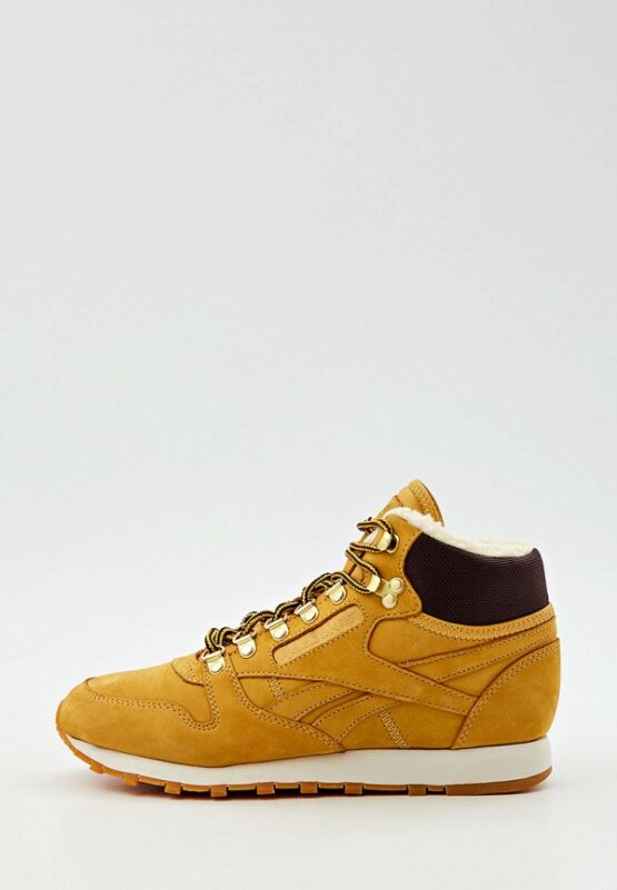 Кроссовки Reebok Classic CL LEATHER MID SHERPA