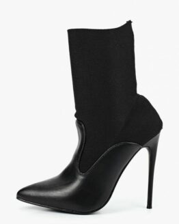 Полусапоги Lost Ink JULIET KNITTED INSERT STILETTO BOOT Полусапоги Lost Ink JULIET KNITTED INSERT STILETTO BOOT