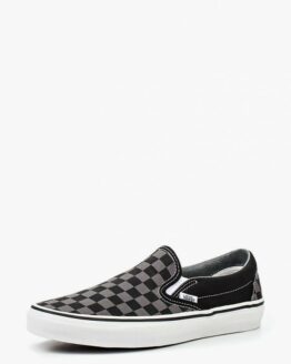 Слипоны Vans U CLASSIC SLIP-ON Black/Pewter Ch Слипоны Vans U CLASSIC SLIP-ON Black/Pewter Ch